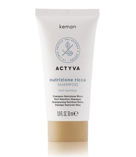 Kemon, Actyva, Nutrizione Ricca, Szampon silne odżywienie, 30 ml