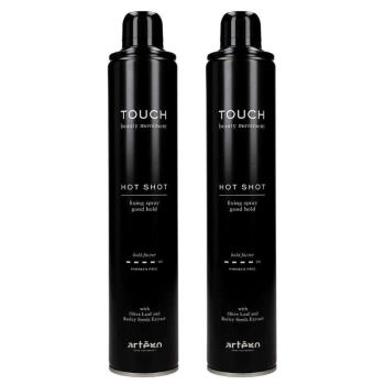 Zestaw lakierów mocno utrwalających włosy Artego Hot Shot 2x500 ml