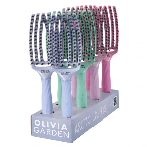 Olivia Garden Arctic Lights – zestaw 8 szczotek do modelowania