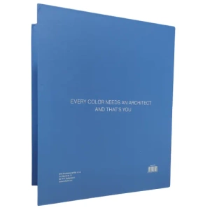 Mila Professional niebieska karta kolorów Milaton New  Classic i High Cover