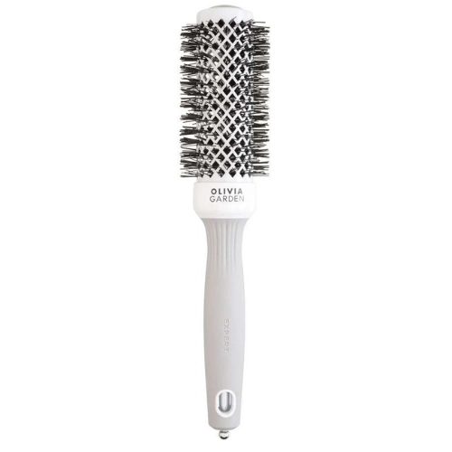 Olivia Garden Expert Blowout Shine White & Grey 35 mm – szczotka do modelowania