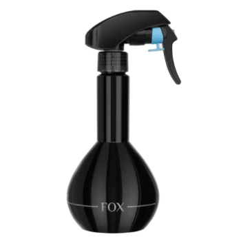 Fox spryskiwacz water spray black 350ml - profesjonalny rozpylacz fryzjerski