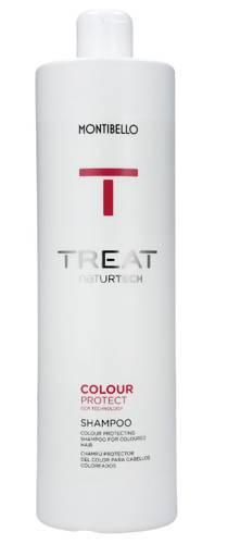 Montibello, Treat NaturTech, Colour Protect, szampon do włosów farbowanych, 1000 ml