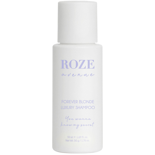 Roze Avenue Forever Blonde Luxury Shampoo Travel Size, szampon, 50 ml