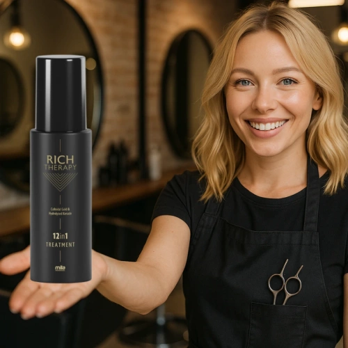 Mila Professional odżywka 12w1 Rich Therapy - wielofunkcyjna, keratynowa głęboko odbudowująca włosy 150 ml