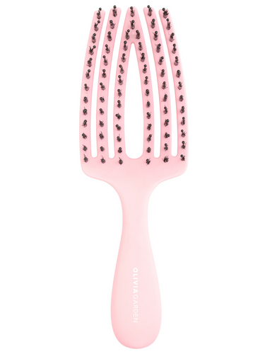 Szczotka do rozczesywania Olivia Garden Fingerbrush Care Mini różowa