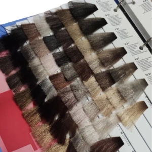 Mila Professional niebieska karta kolorów Milaton New  Classic i High Cover