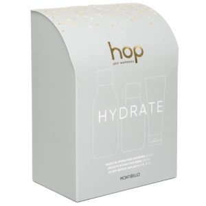 Zestaw Montibello HOP Hydrate szampon 300 ml odzywka 200 ml krem na końce 75 ml