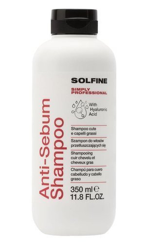 Solfine CARE ANTI-SEBUM, szampon przeciw przetłuszczaniu, 350 ml