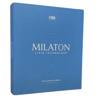 Mila Professional niebieska karta kolorów Milaton New  Classic i High Cover