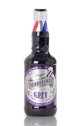 Beardburys Grey, szampon do włosów siwych dla mężczyzn, 330 ml