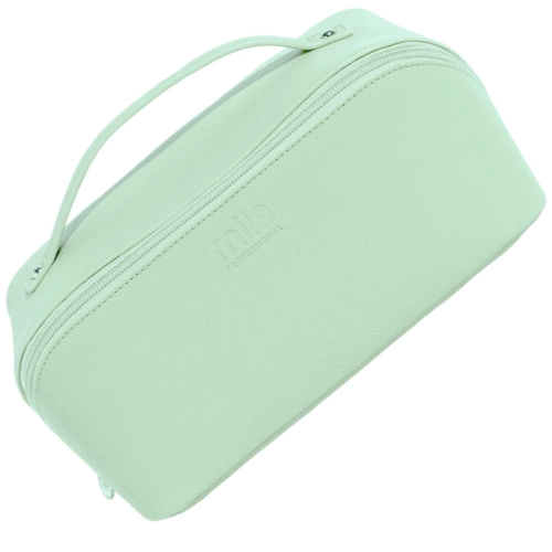 Zielony zestaw w kosmetyczce Mila Pro Water Shine szampon 250 ml + odżywka 250 ml + szczotka Finger Brush