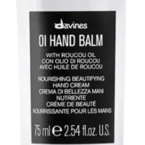 Krem do rąk Davines Oi Hand Balm z olejkiem roucou 75 ml