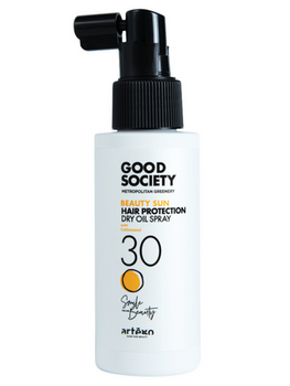 Suchy olejek Artego Good Society Beauty Sun 30 termoochronny w sprayu do wszystkich rodzajów włosów bez spłukiwania 100 ml