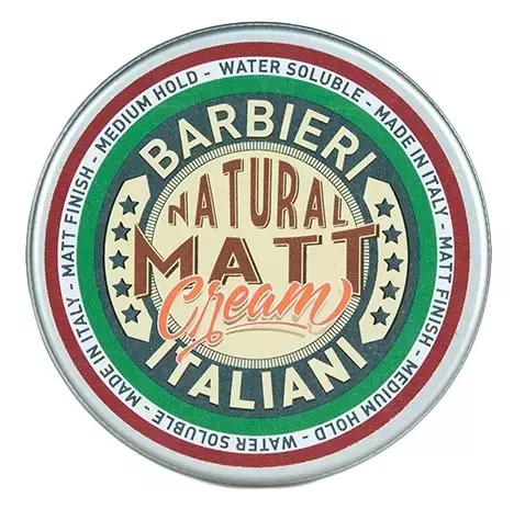 Barbieri Italiani natural matt cream pomada wodna matowa męska 100 ml