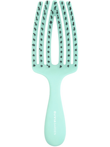 Szczotka do rozczesywania Olivia Garden Fingerbrush Care Mini zielona