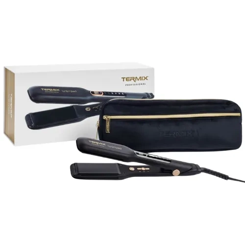 TERMIX Prostownica Professional Unlimited z Licznikiem i Grzebieniami – 230°C, Płytki Ceramiczno-Turmalinowe