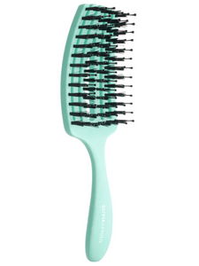 Szczotka do rozczesywania Olivia Garden Fingerbrush Care Mini zielona