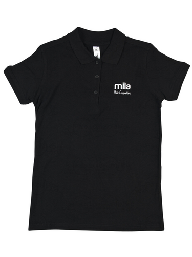Mila Professional koszulka polo damska z haftem L                                                                                            