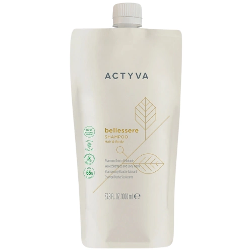 Actyva Bellessere aksamitny duży szampon Hair & Body 1000 ml
