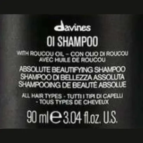 Davines Oi Absolute Beautifying szampon odbudowujący włosy 90 ml