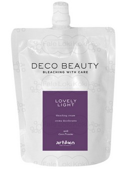 Artego rozjaśniacz w kremie deco beauty lovely light 500G 