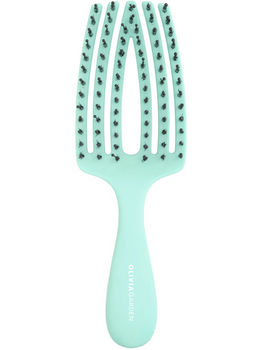 Szczotka do rozczesywania Olivia Garden Fingerbrush Care Mini zielona