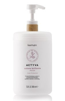 Kemon, Actyva, Colore Brillante, Maska do włosów farbowanych, 1000 ml