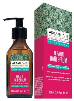 ARGANICARE serum keratynowe do włosów suchych, 100 ml, seria z olejem Arganowym i Keratyną