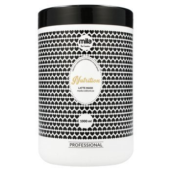 Mila, Nutrition Latte Mask, maska mleczna odżywiająca włosy, 1000 ml 