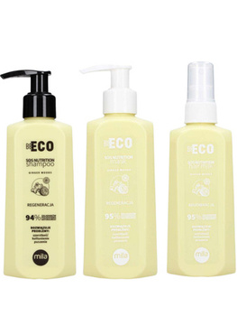 Zestaw MILA BE ECO SOS Nutrition szampon 250 ml + maska 250 ml + mleczko 250 ml