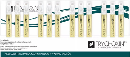 TRYCHOXIN, kuracja przeciw wypadaniu włosów, 12x9ml 