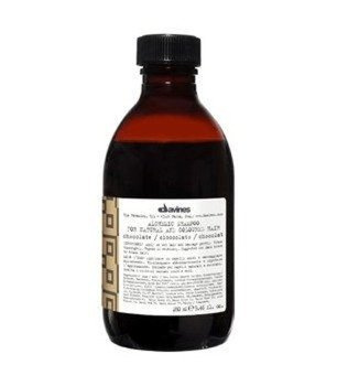 Davines Alchemic Chocolate, szampon do włosów ciemnobrązowych i czarnych, 280 ml