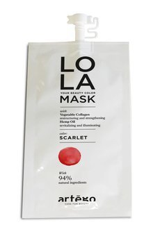 Artego Lola Scarlet, maska tonująco-regenerująca, 20 ml