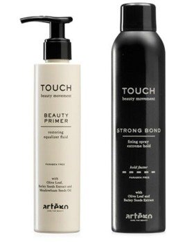 Artego, Touch, Fluid ułatwiający modelowanie Beauty Primer + lakier mocno utrwalający Strong Bond