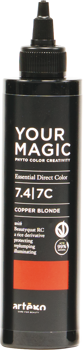 Artego, YOUR MAGIC, Pigment 7,4 copper blonde, 200ml