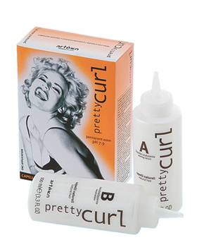 Artego, zestaw do trwałej ondulacji pH 7.9 prettycurl, 2x100 ml