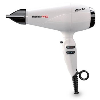 Babyliss Pro suszarka do włosów Levante-HQ BAB6970WIE biała