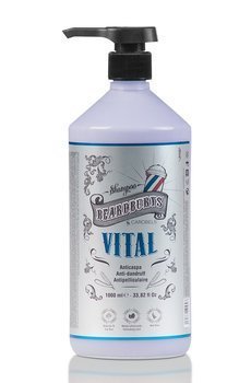 Beardburys Vital, szampon przeciwłupieżowy dla mężczyzn, 1000 ml