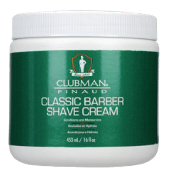 Clubman Pinaud, Classic Barber Shave Cream, klasyczny krem do golenia, 453 ml