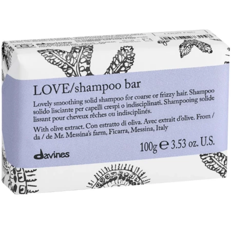 Davines Essential Haircare, szampon do włosów w kostce Love Shampoo, 100g