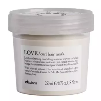 Davines LOVE, maska podkreślająca skręt, biała, 250ml 