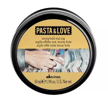 Davines Pasta&Love glinka do włosów Strong-hold Mat Clay 50 ml