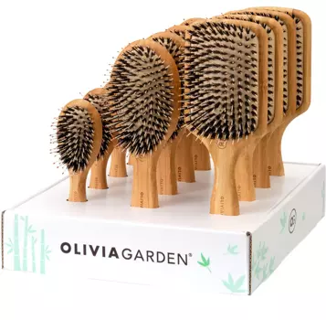 Display Olivia Garden Bamboo Touch Detangle Combo 12 sztuk