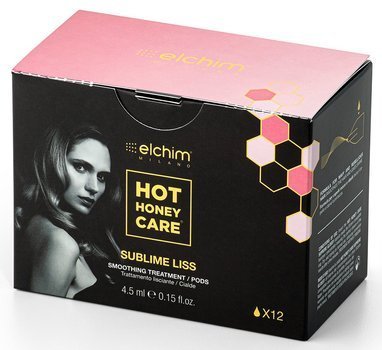 Elchim Milano Hot Honey Care, kapsułki z olejkiem wygładzającym, 12x4,5ml 