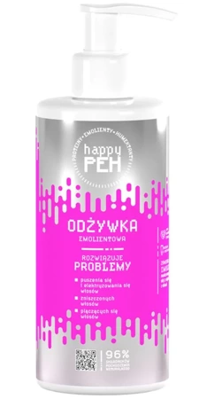 Happy Peh Odżywka emolientowa do włosów szorstkich i puszących się 270ml