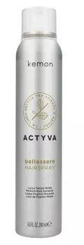 Kemon, Actyva Bellessere Hairspray, lakier do włosów, 200 ml