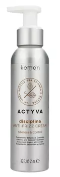 Kemon, Actyva Disciplina Anti-Frizz Cream, krem przeciw puszeniu się włosów, 125 ml