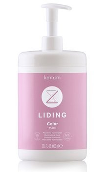 Kemon, Liding, Color, Rozświetlająca maska do włosów farbowanych, 1000 ml