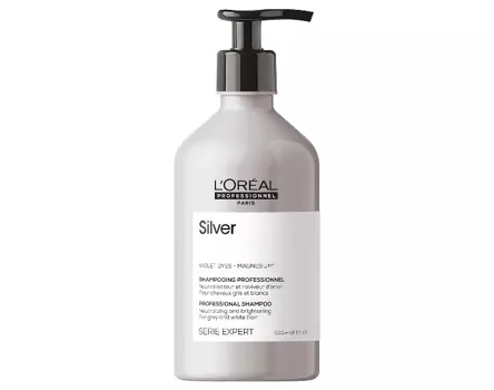 Loreal Serie Expert Silver szampon do włosów rozjaśnionych lub siwych 500ml 